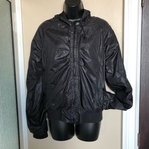 Only Black hooded jacket